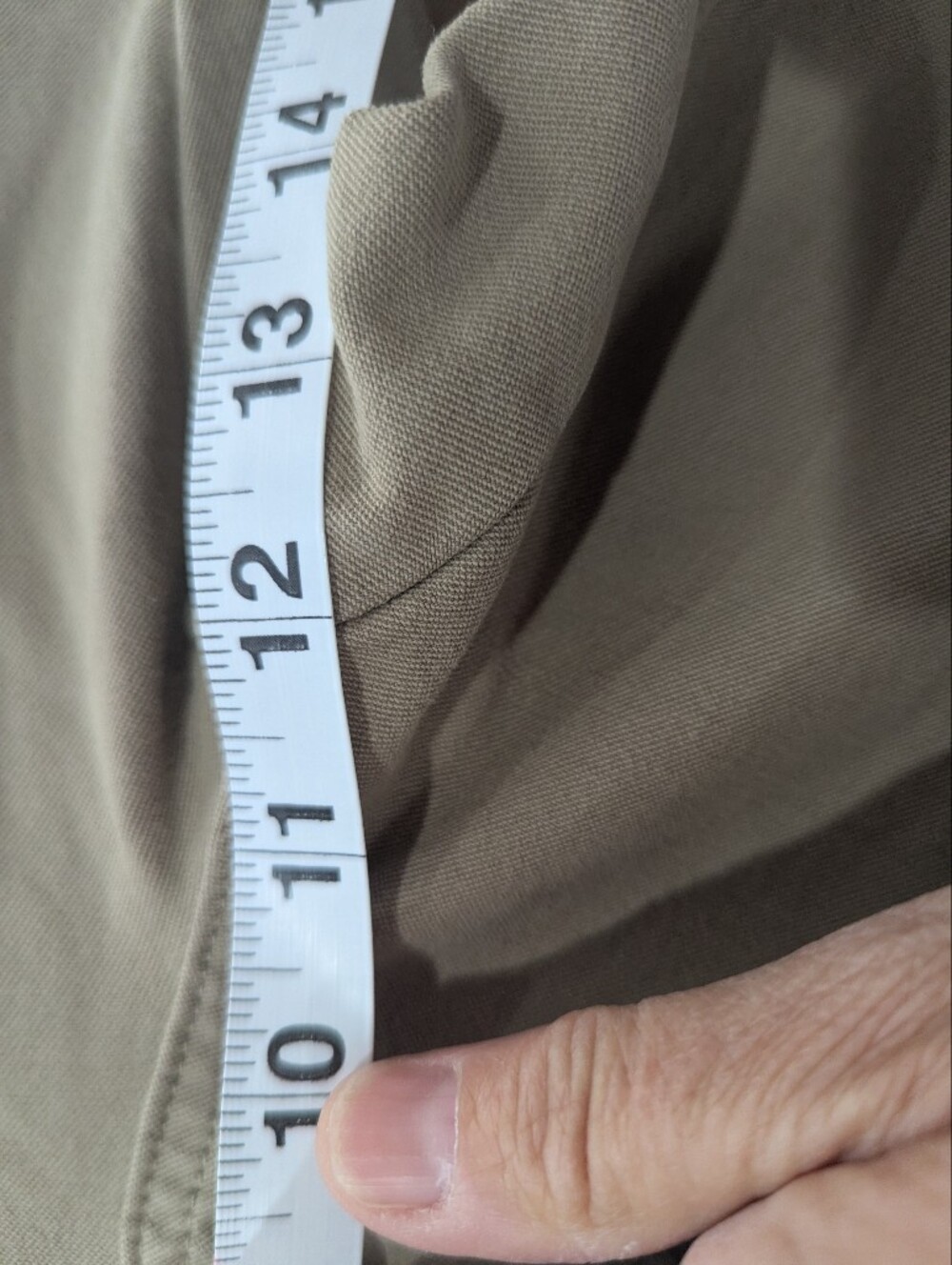 Wilfred Free Aritzia Pants "Brennan" Taupe Tan Carpenter Trousers Sz 12 *NWT - Picture 12 of 14